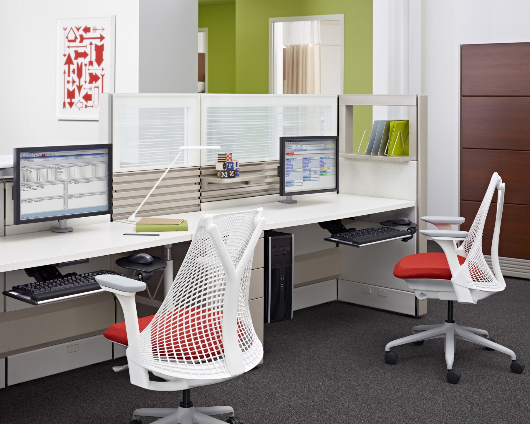 办公辅件|显示器支架|办公家具|设计师家具|Flo 台面显示屏支架